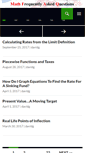 Mobile Screenshot of math-faq.com